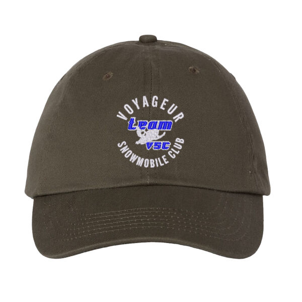 Valucap - Adult Bio-Washed Classic Dad's Cap - Embroidered Logo Thumbnail
